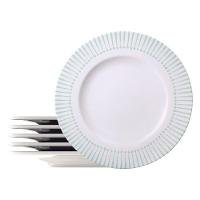 Kit Prato Raso Tramontina Monocroma Em Porcelana Decorada 28 Cm 6 Peças Tramontina - 1