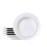 Kit Prato Fundo Tramontina Monocroma Em Porcelana Decorada 23 Cm 6 Peças Tramontina - 1