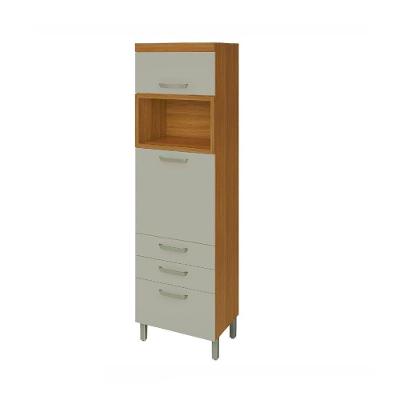 Paneleiro 2 Portas 3 Gavetas Princesa 64cm Off White