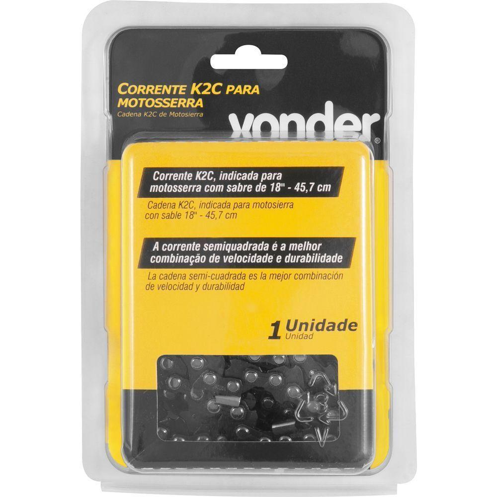 Corrente K2c Para Motosserra Com Sabre De 18'' Vonder - 2