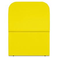 Cabeceira Solteiro 90 Cm Com Frame Alana Suede Artte Amarelo - 2