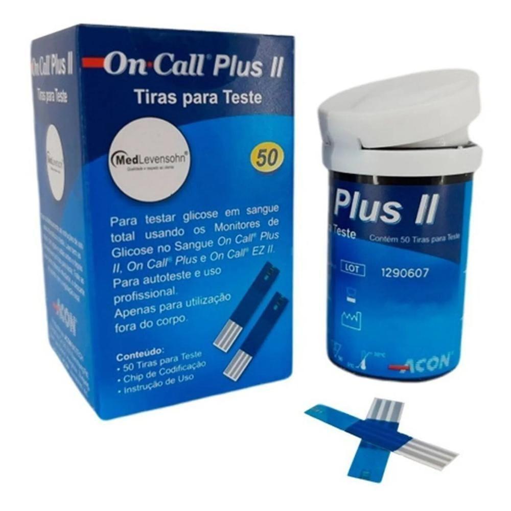 150 Tiras De Glicose On Call Plus Ii - 3