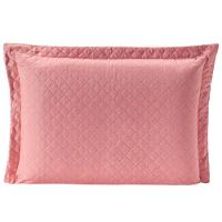 Porta Travesseiro Rosê branco Avulso Dupla Face com Zíper - 2