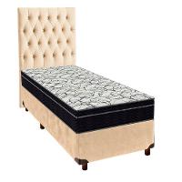 Cama Box Bau Begetiza + Colchão Casal High Foam Ortobom - 1