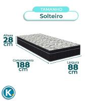 Cama Box Bau Begetiza + Colchão Casal High Foam Ortobom - 5