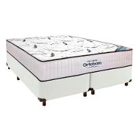 Cama Box Perola + Colchão Queen High Foam Ortobom - 1