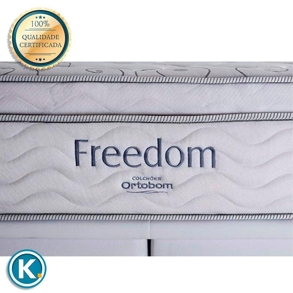 Colchão Queen Freedom Molas Ensacadas Ortobom 158x198x32 - 4