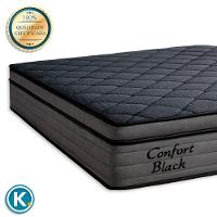 Colchão Confort Black Casal Ortobom Espuma Soft Gel 138x188