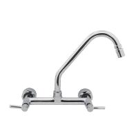 Torneira Pia Misturador Cozinha Parede Bica Móvel Cromado - 2