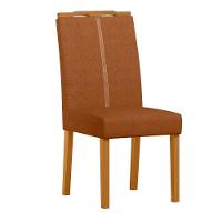 Conjunto Sala De Jantar Mesa Serena 1,35m Com 6 Cadeiras Serena Ypê/off White/friso Off White/al03 - New Ceval 