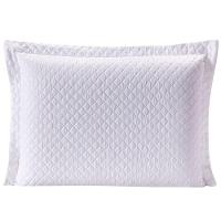 Porta Travesseiro Pratik Branco Avulso Dupla Face com Zíper - 2