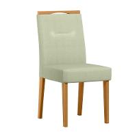 Conjunto Sala De Jantar Mesa 1,20 Veneza Com 4 Cadeiras Lectus Ypê/off White/ln04 - New Ceval