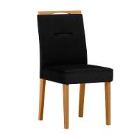 Conjunto Sala De Jantar Mesa 1,20m Com 4 Cadeiras Lectus Ypê/off White/ja03 - New Ceval