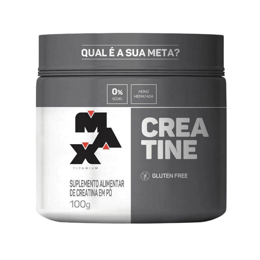 Creatina Monohidratada Max Titanium 100g - 1