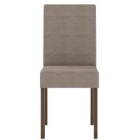 Conjunto Sala De Jantar Mesa Retangular Kate Com Vidro 120cm E 4 Cadeiras Josi Amêndoa/off White - Poliman - 6