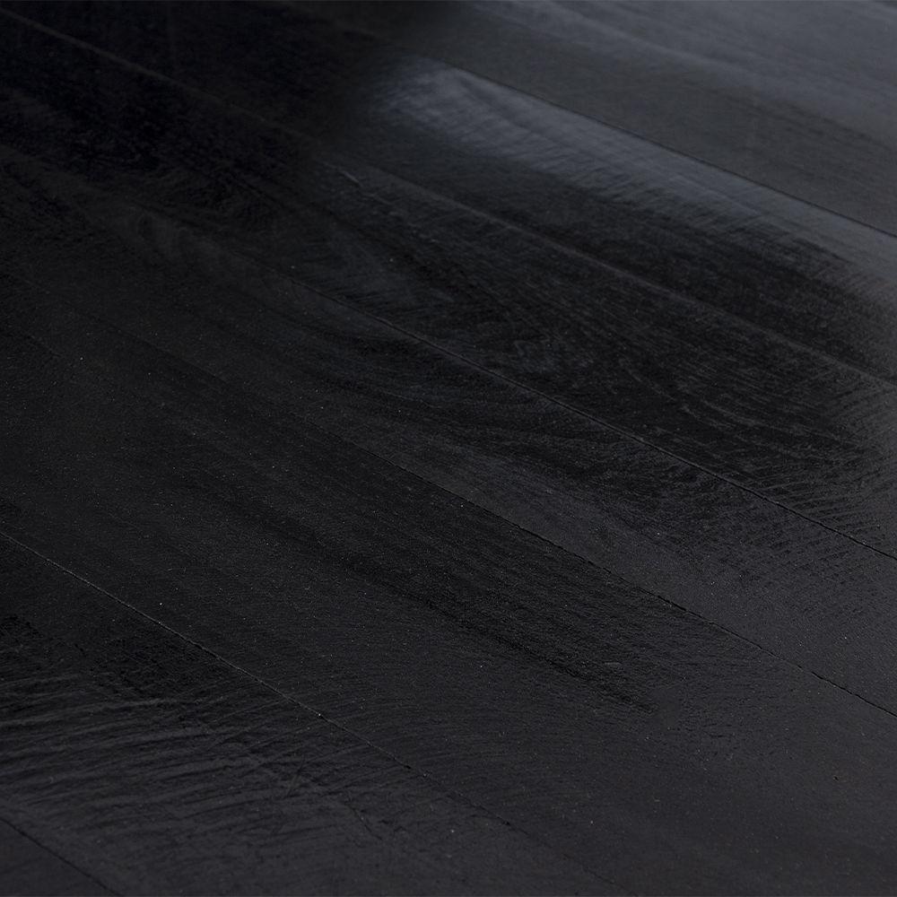 Kit Mesa Dobrável Com 2 Cadeiras 100% Madeira De Lei Ypê Preto - 4