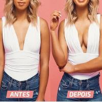 Levanta Peito Adesivo Sutia Invisivel Fita Push Up Efeito Silicone Boop Grande 5 Metros 3d