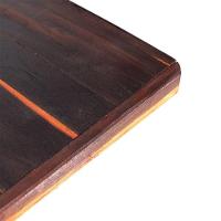 Conjunto Mesa Dobrável Com 4 Cadeiras 100% Madeira De Lei Ypê Cerejeira