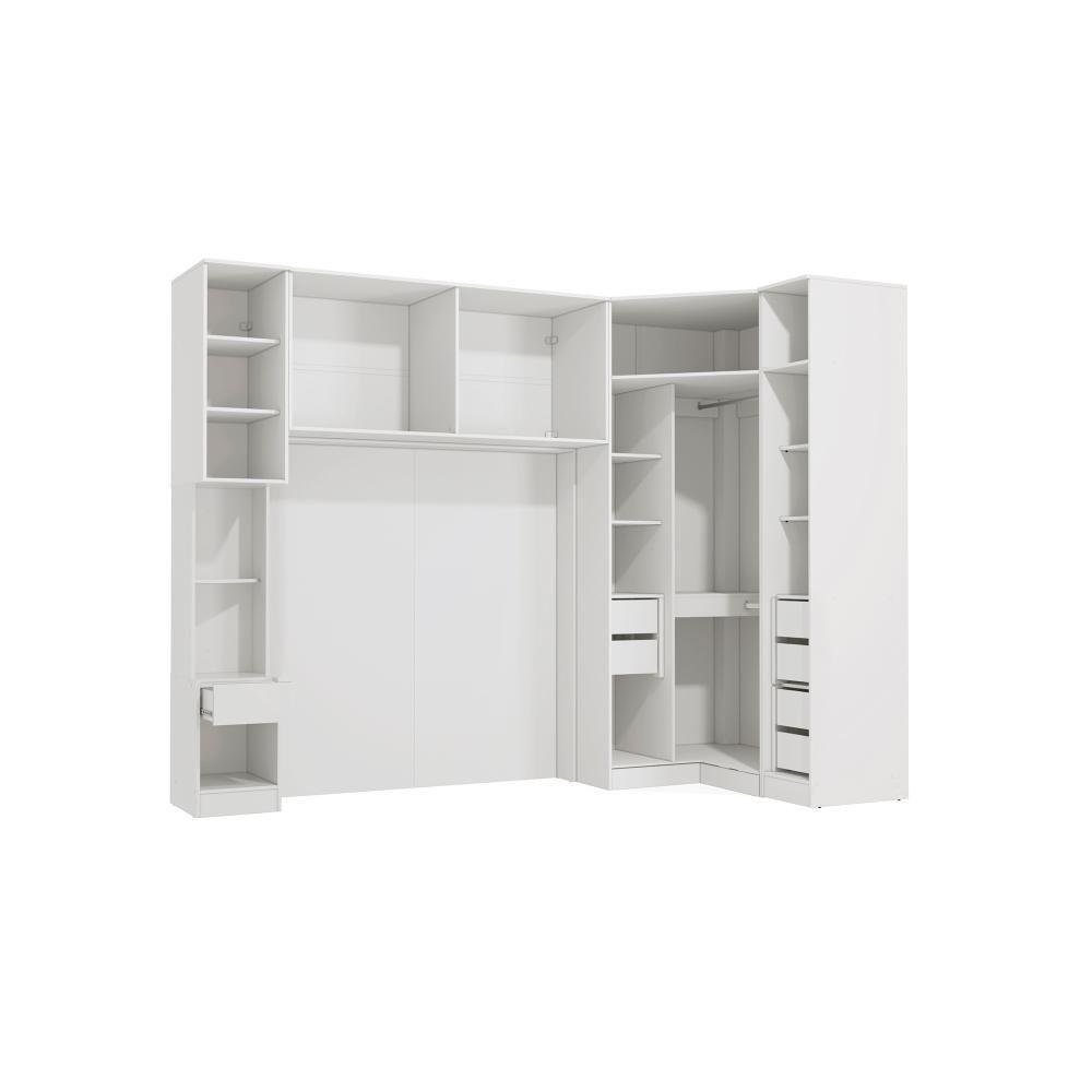 Quarto Completo Kappesberg Adapt 7 Peças Branco/macadâmia - 5