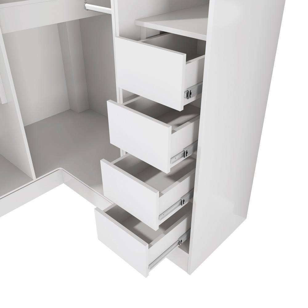 Quarto Completo Kappesberg Adapt 7 Peças Branco/macadâmia - 7