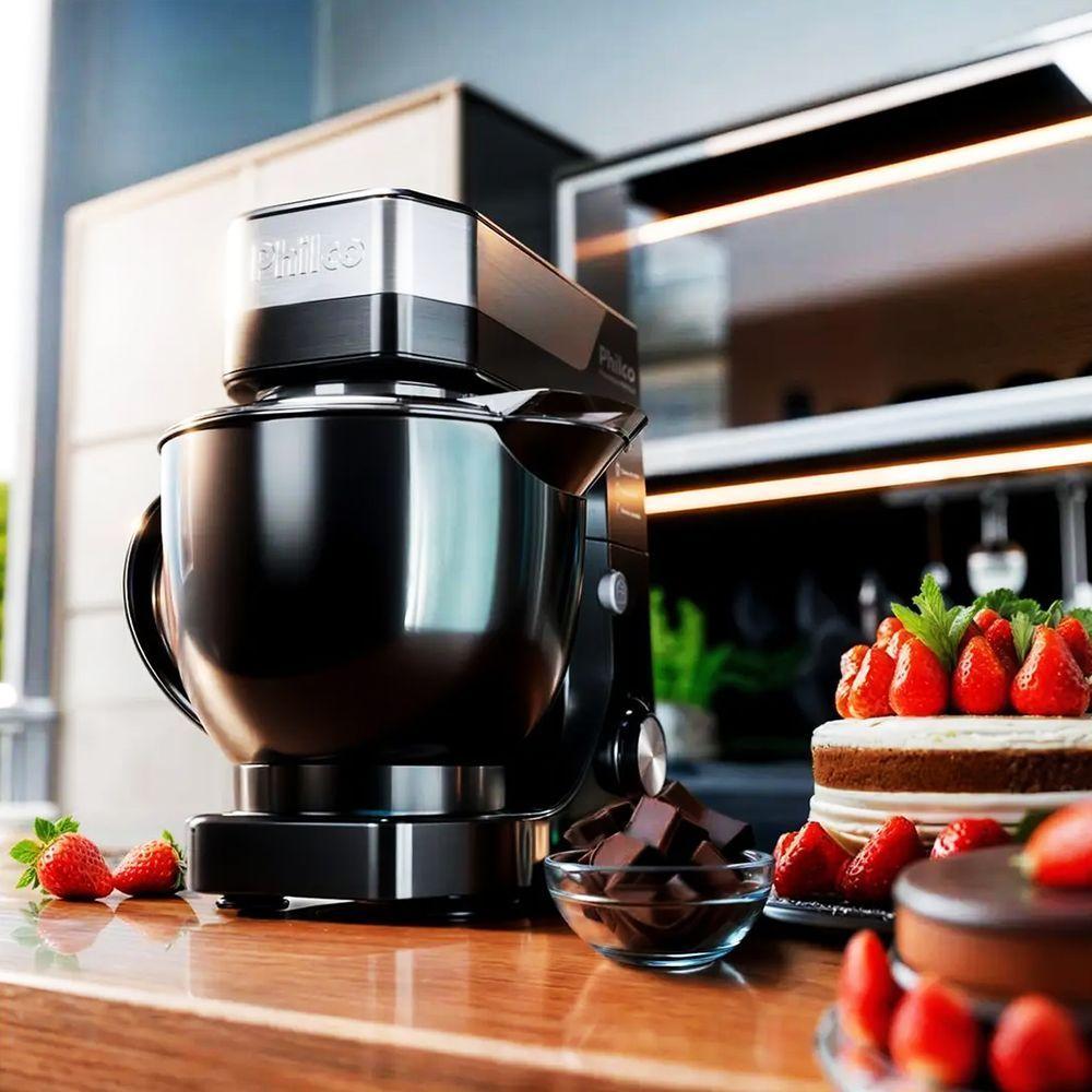 Batedeira Planetária Philco PBP90A 5l 12 Velocidades 900W 220V - 10