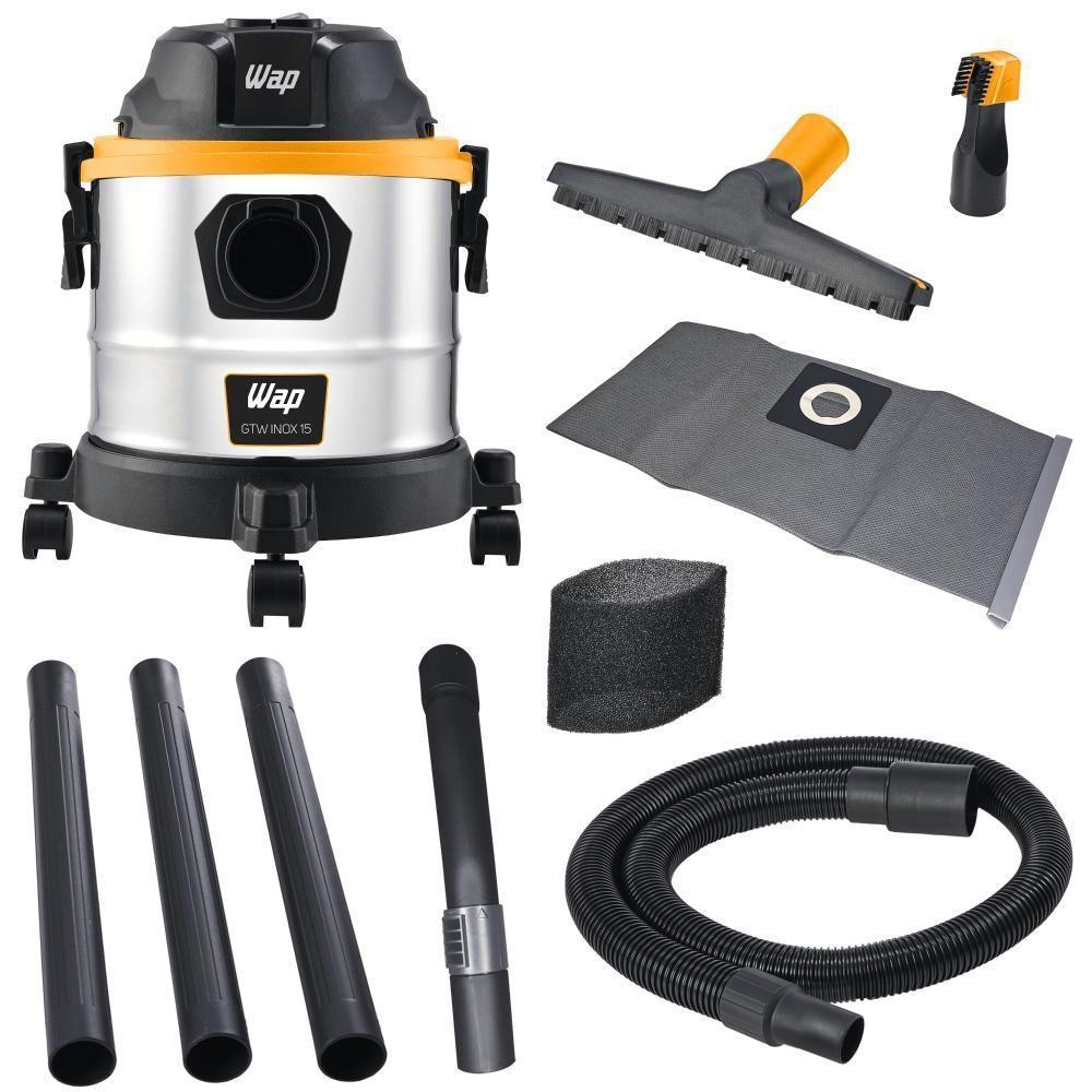 Aspirador De Pó E Água 1700W WAP GTW Inox 15 110V - 3