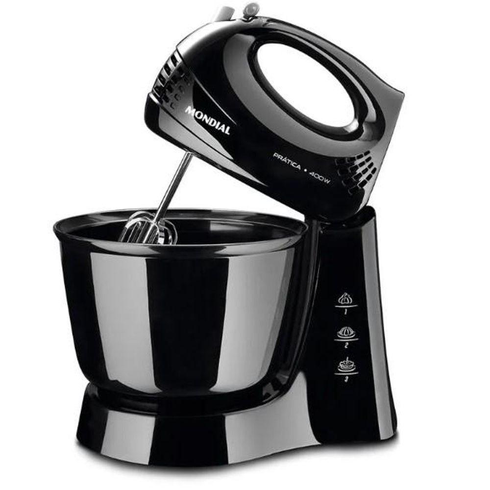 Batedeira Mondial Pratica B44-B Preto 110V - 1