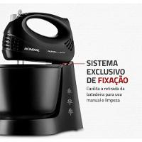 Batedeira Mondial Pratica B44-B Preto 110V - 2