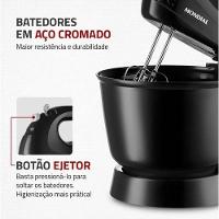 Batedeira Mondial Pratica B44-B Preto 110V - 5