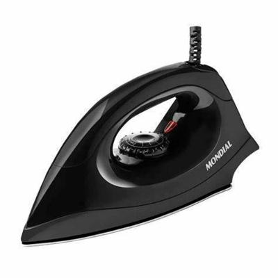 Ferro de Passar Seco Startools Soft 1000W Base Cerâmica Preto 110V