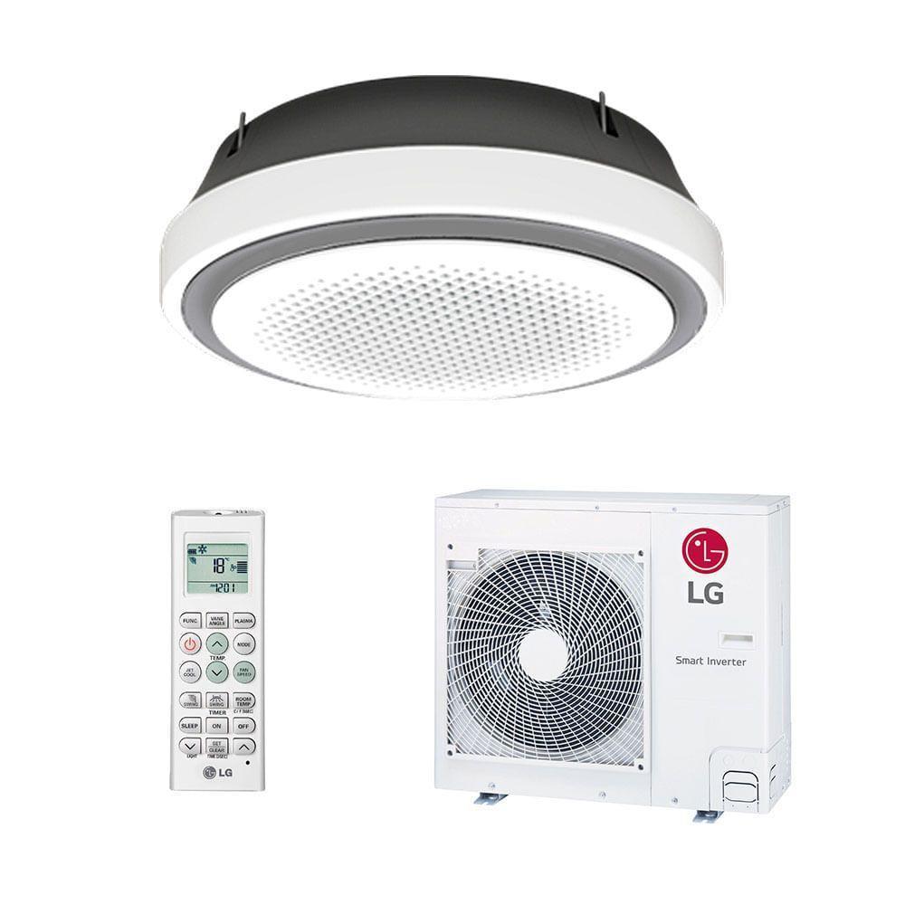 Ar Condicionado Split Cassete LG 360° Inverter 34.000 Btus Quente E Frio R-410 220V - 1
