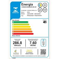 Ar Condicionado Split 9.000 BTUs Inverter AI Ecomaster Quente e Frio Midea 42EZVQA09M5.38EZVQA09M5 220V - 8