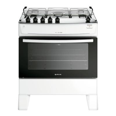 Fogão 5 Bocas Atlas Automático Milão Top Branco Bivolt