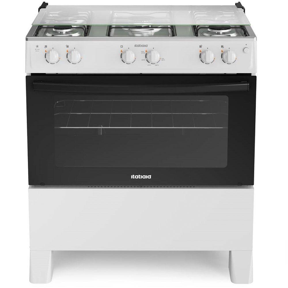 Fogao de Piso Itatiaia 5 bocas Star New Branco Bivolt - 2