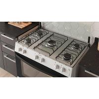 Fogao de Piso Itatiaia 5 bocas Star New Branco Bivolt - 12