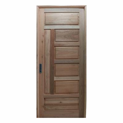 Porta De Madeira Almofadada Rgs Eucalipto - Direita