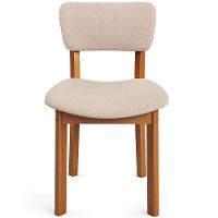 Kit 06 Cadeiras Para Sala De Jantar Cozinha Living Estofada Dara L02 Linho Bege - Lyam Decor - 3