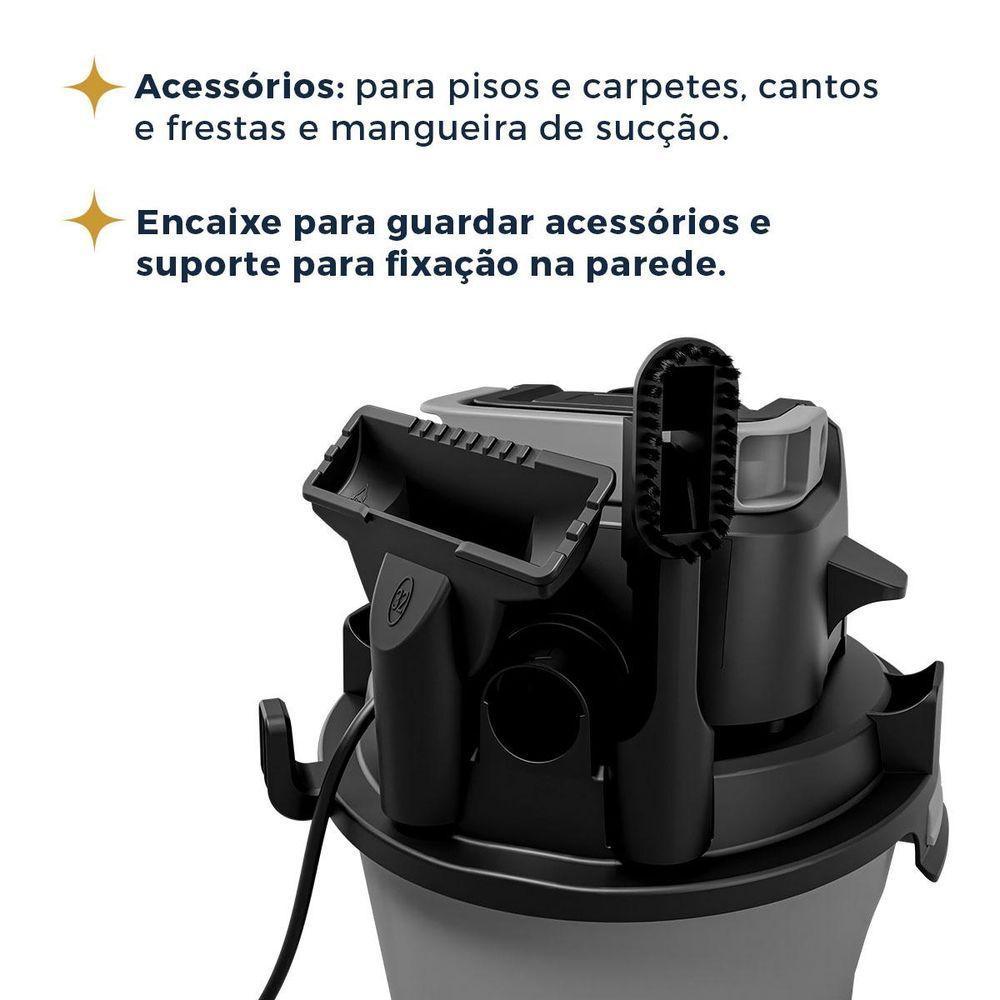Aspirador De Pó E Água Britânia 6L BAS71 220V - 3