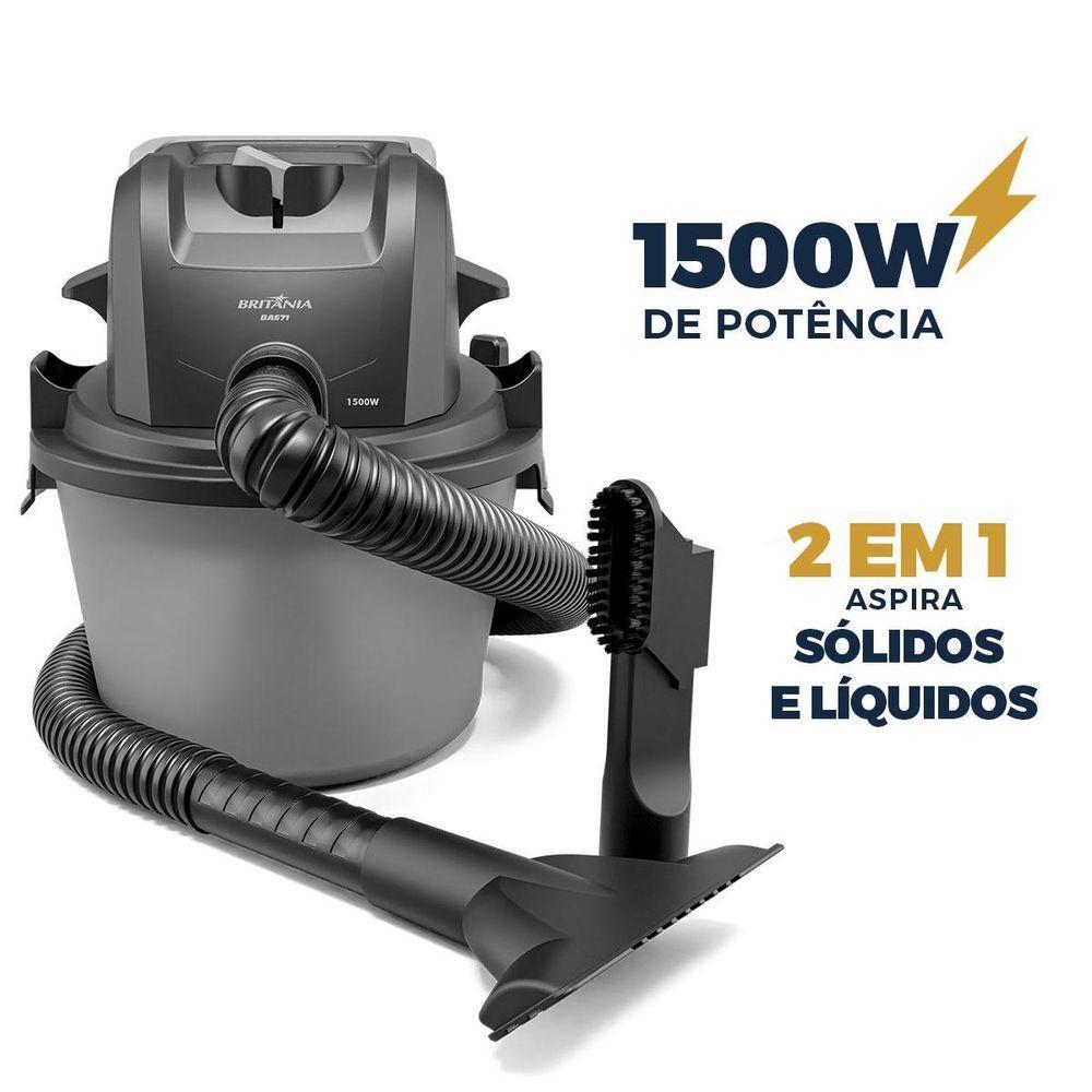Aspirador De Pó E Água Britânia 6L BAS71 220V - 6