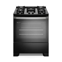 Fogão 5 Bocas Electrolux Automático Mesa De Vidro FE5GB Preto - 1