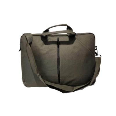 Bolsa Transversal Notebook Pasta Mala Resistente Lisa Verde Escuro