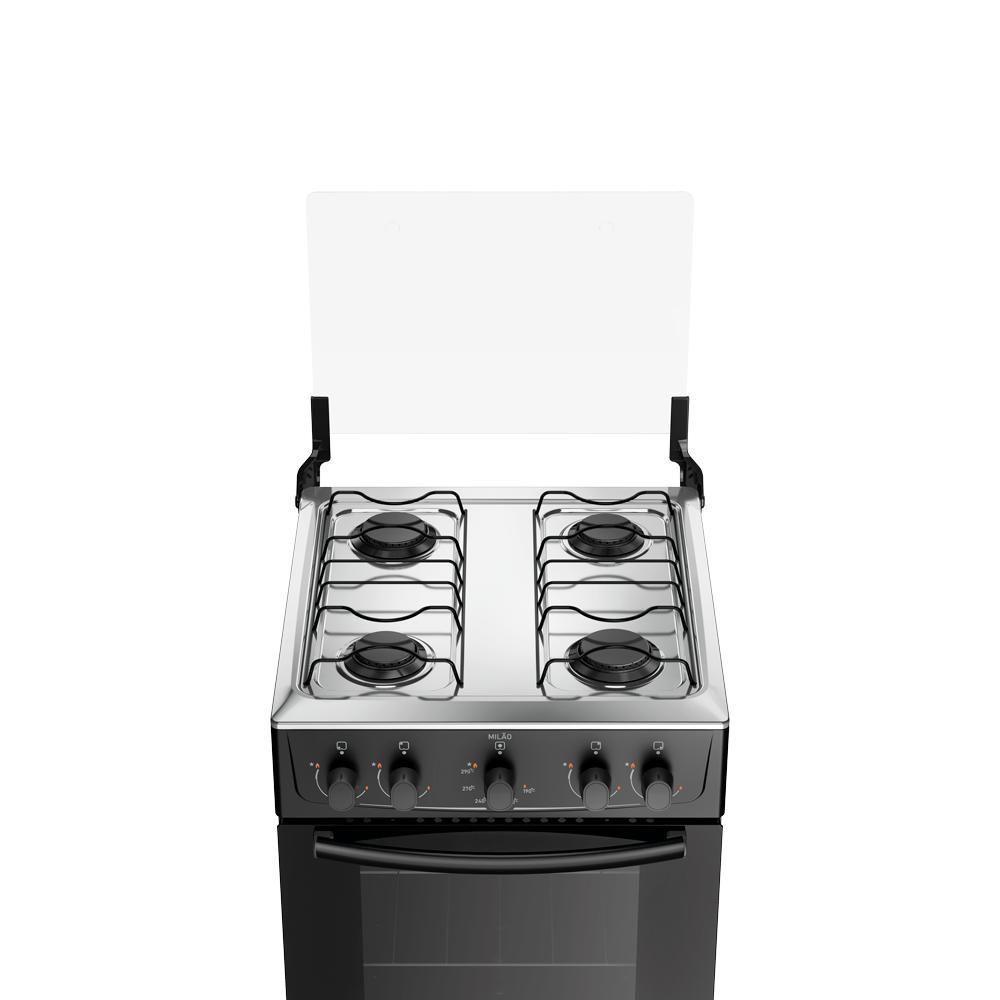 Fogão Atlas Milão 4 Bocas Com Mesa De Inox Manual A Gás - 3