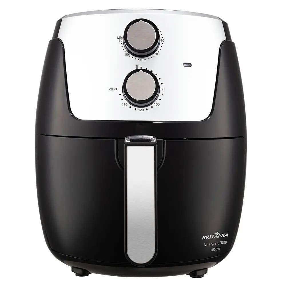 Fritadeira Air Fryer Britania 4,2l Bfr38 - 63801097 Preto-cinza 110 Volts - 2