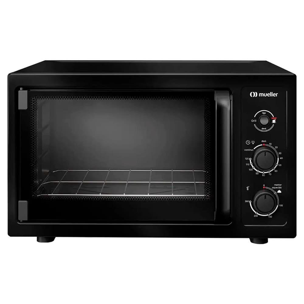Forno 50 Litros Mueller Elétrico MFB50B - 610003743 Preto 110V - 3