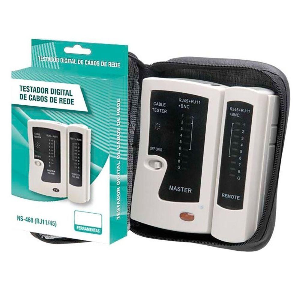 Testador Cabo Rede Rj45 Rj11 Telefonia - 2