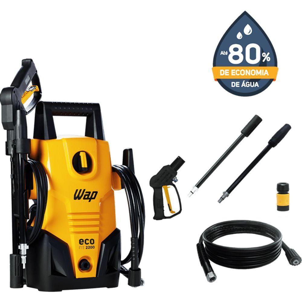 Lavadora De Alta Pressão Wap Eco Fit 2200 1500PSI 110V - 9
