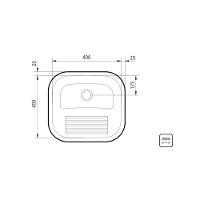 Tanque Tramontina Hera 23L Inox Acetinado 40x40cm c/ Válvula - 2