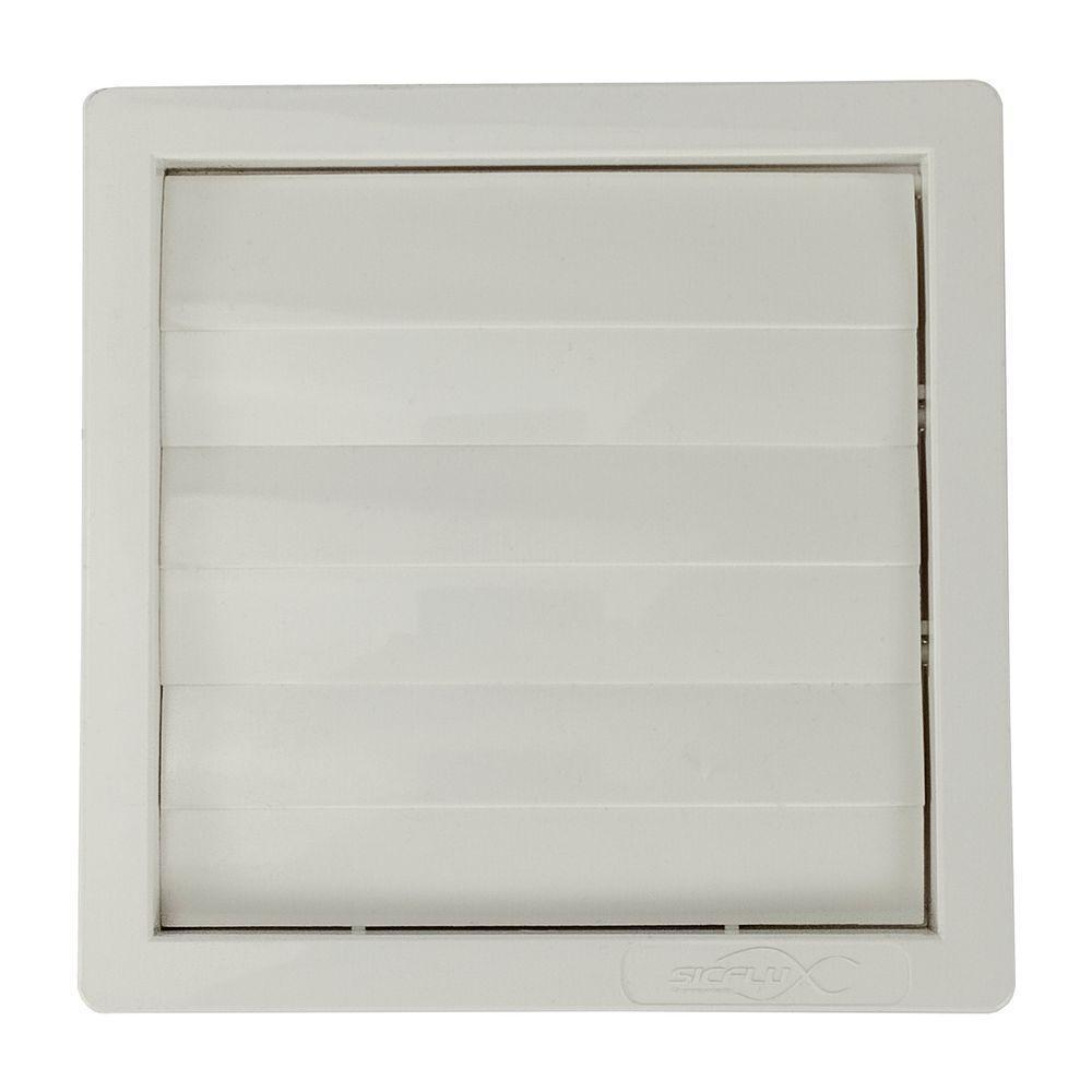 Grade Externa Para Saída De Ar Auto Fechante 100mm - 1