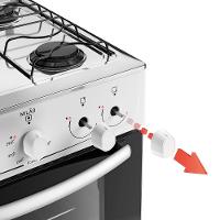 Fogão Atlas Milão 4 Bocas Com Mesa De Inox Branco Manual - 3