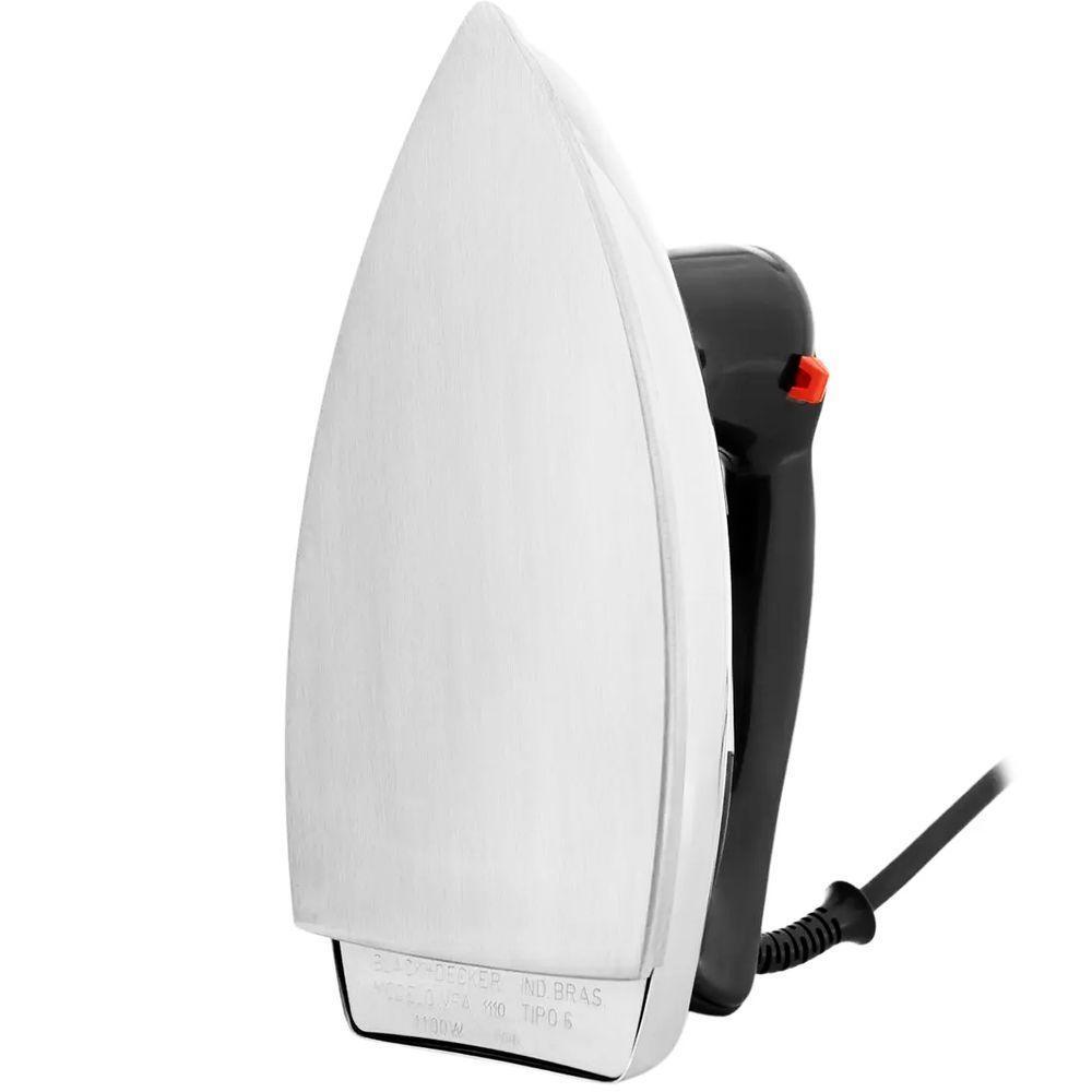 Ferro De Passar A Seco Black Decker VFA1110 Base De Alumínio 110V - 5